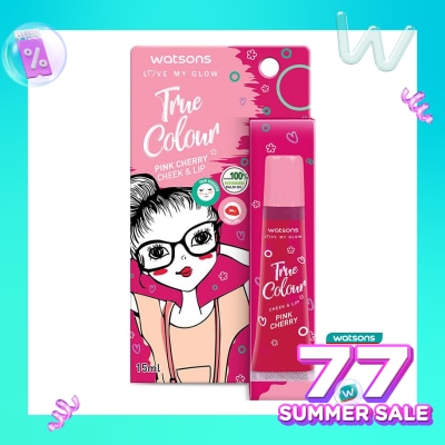 WATSONS Watsons True Colour Pink Cherry Cheek & Lip 15ml