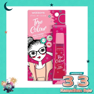 WATSONS Watsons True Colour Pink Cherry Cheek & Lip 15ml
