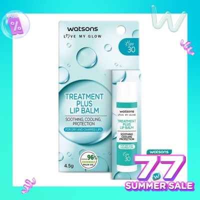 WATSONS Watsons Treatment Plus Lip Balm SPF30 4.5g