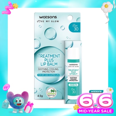 WATSONS COLLECTION - Watsons Treatment Plus Lip Balm SPF30 4.5g