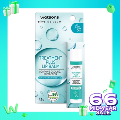 WATSONS Watsons Treatment Plus Lip Balm SPF30 4.5g