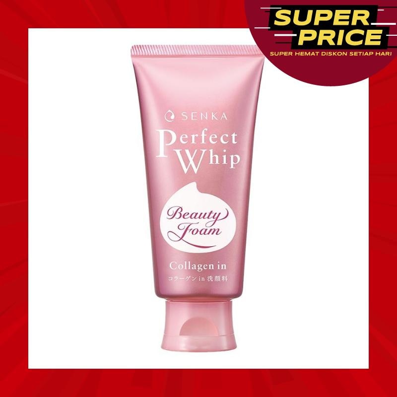 Senka Perfect Whip Beauty Foam Collagen In 120g