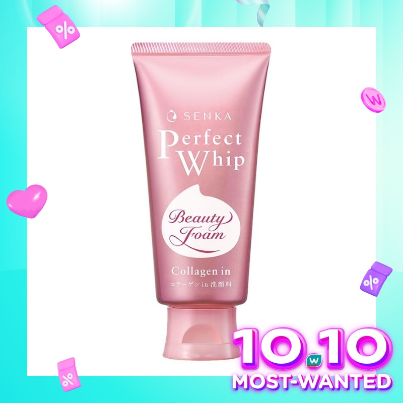 Senka Perfect Whip Beauty Foam Collagen In 120g