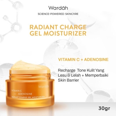 WARDAH Wardah Vitamin C + Adenosine Radiant Charge Gel Moisturizer 30g