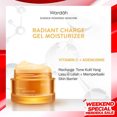 WARDAH Wardah Vitamin C + Adenosine Radiant Charge Gel Moisturizer 30g