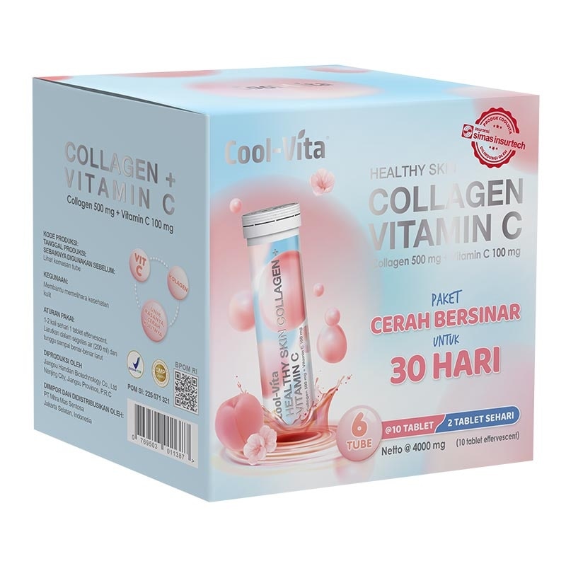 Coolvita Collagen Effervescent 6 Tube (Box)