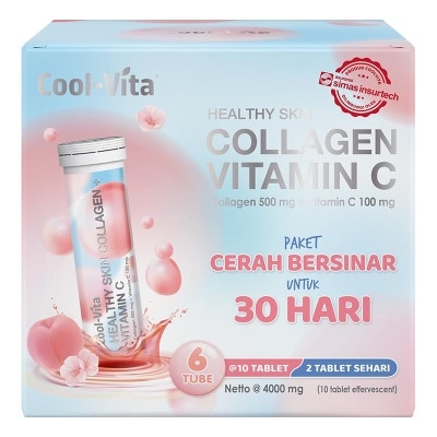 COOLVITA Coolvita Collagen Effervescent 6 Tube (Box)