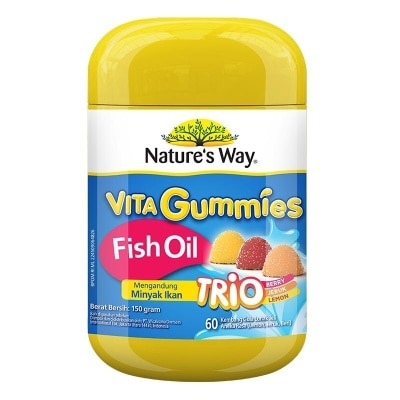 NATURE'S WAY Nature's Way Vita Gummies Fish Oil Trio For Kids 60'S