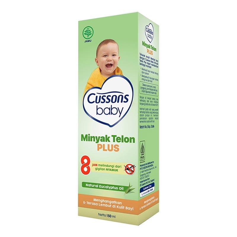 Cussons Baby Minyak Telon Oil Plus 150ml