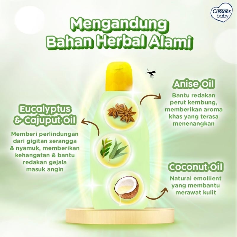 Cussons Baby Minyak Telon Oil Plus 150ml