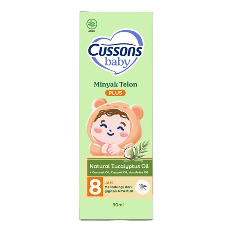 Cussons Baby Minyak Telon Oil Plus 90ml