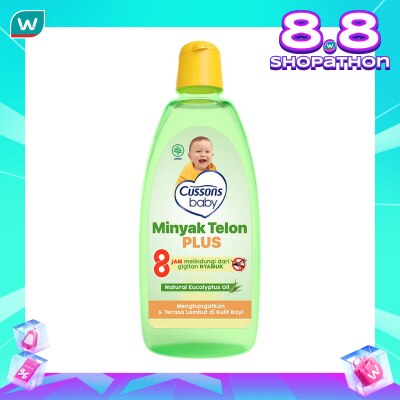 CUSSONS Cussons Baby Minyak Telon Oil Plus 90ml