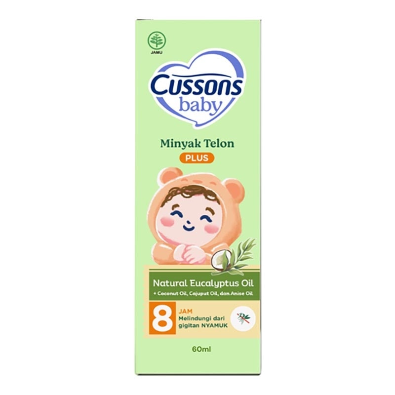 Cussons Baby Minyak Telon Oil Plus 60ml