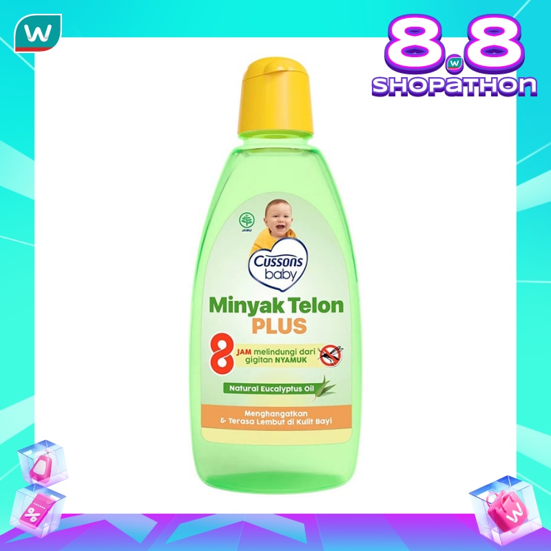 Cussons Baby Minyak Telon Oil Plus 60ml