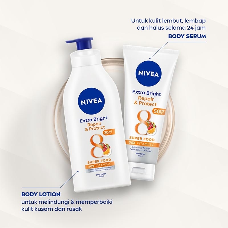 *NIVEA E/B RPR PRTCT SPF50 BODY SRM 320M