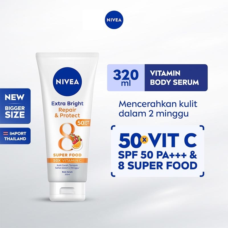 *NIVEA E/B RPR PRTCT SPF50 BODY SRM 320M