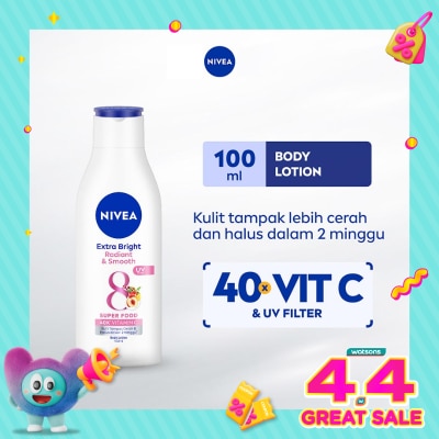 NIVEA - NIVEA Extra Bright Radiant & Smooth Body Lotion 100mL