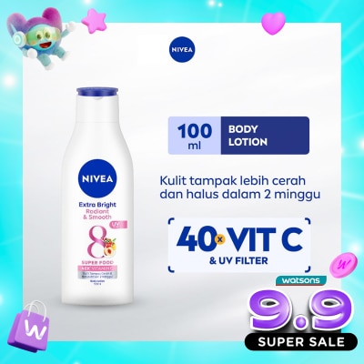 NIVEA - NIVEA E/B RADIANT & SMOOTH BODY LN 100ML image
