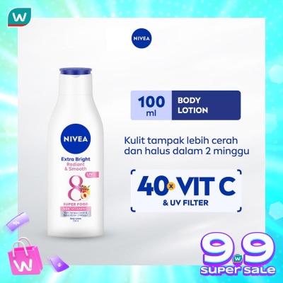 NIVEA NIVEA Extra Bright Radiant & Smooth Body Lotion 100mL