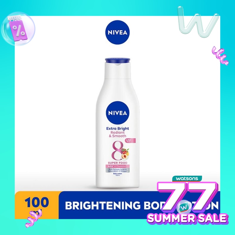 NIVEA Extra Bright Radiant & Smooth Body Lotion 100mL