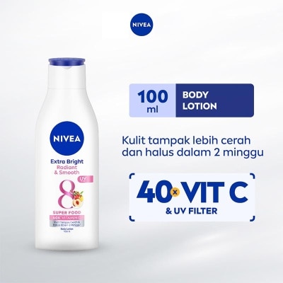 NIVEA NIVEA Extra Bright Radiant & Smooth Body Lotion 100mL