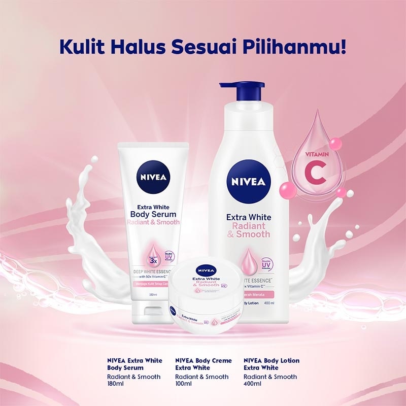 NIVEA Extra Bright Radiant & Smooth Creme 100mL