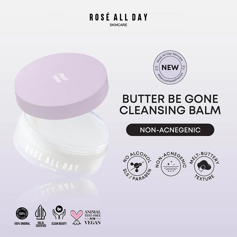 Rose All Day BUTTER BE GONE : Cleansing Balm 100g