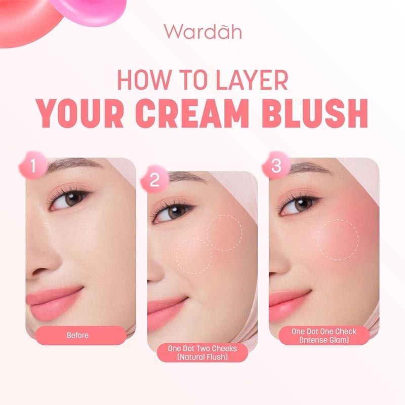 Cream Blush On Macaroon Colorfit Melt to Pop Cream Blush 05 Peaceful Plum 3g image