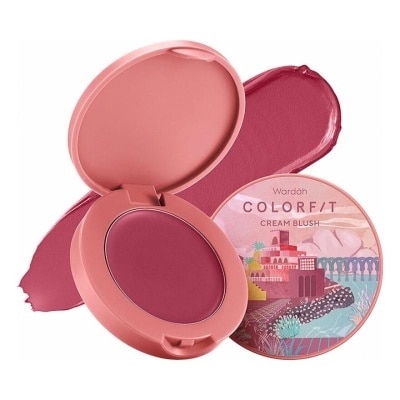 WARDAH Wardah Colorfit Cream Blush 06 Soulful Brick 3g