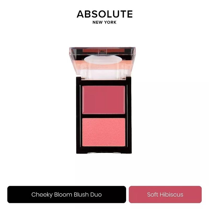 Cheeky Bloom Cream & Powder Blush Duo Soft Hibiscus