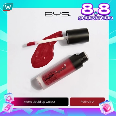 BYS BYS Matte Liquid Lip Colour M05 Red Velvet 5.6ml