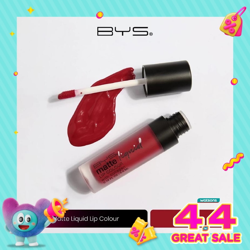 BYS Matte Liquid Lip Colour M05 Red Velvet 5.6ml