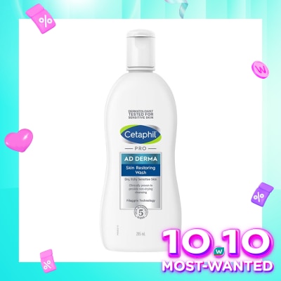 CETAPHIL Cetaphil Body Wash Pro AD Derma Skin Restoring Wash 295ml
