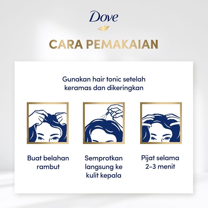 Dove Hair Tonic Spray Perawatan Rambut Rontok 75ml