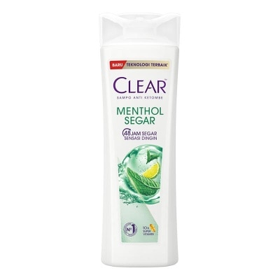 CLEAR Clear Shampoo Anti Ketombe Menthol Segar 300ml