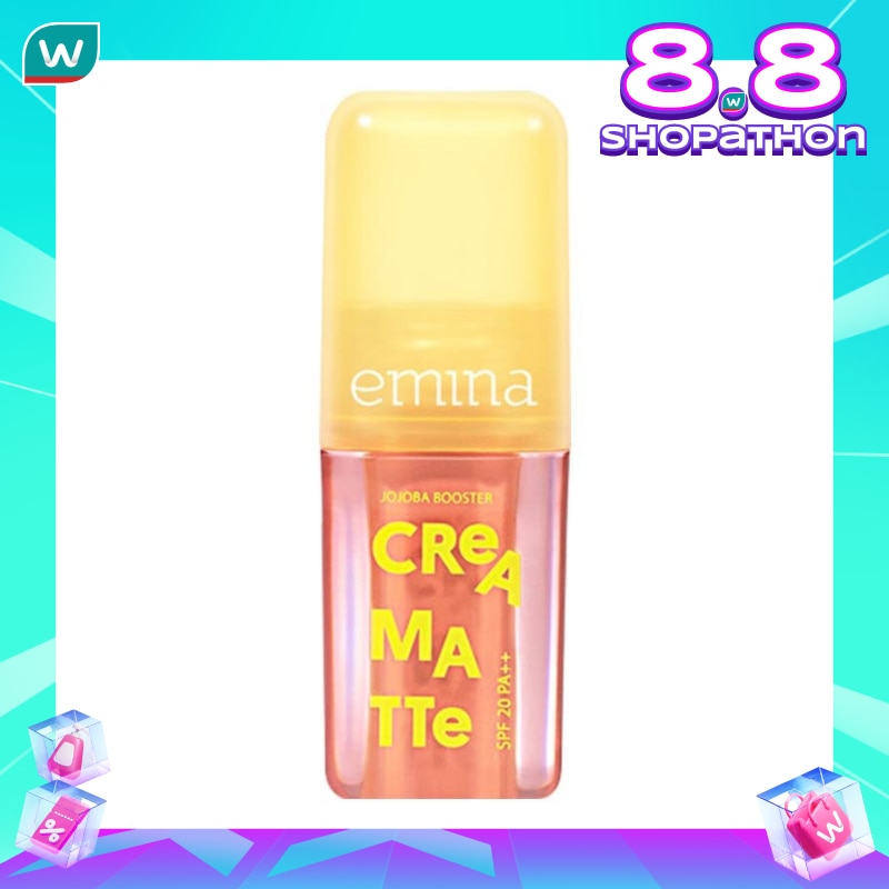 EMINA LIP CREAMATTE PC22 CORAL CRUSH