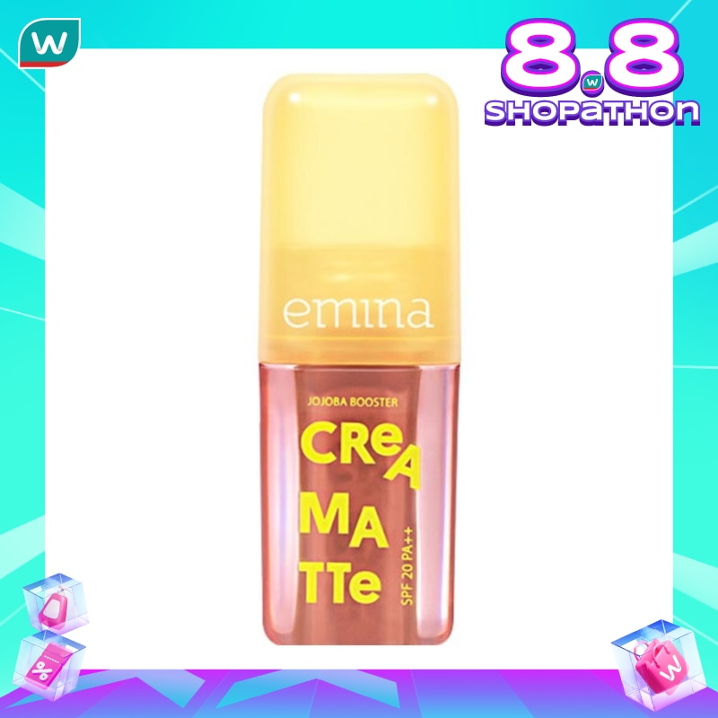 EMINA LIP CREAMATTE BR23 ROUGE COCOA