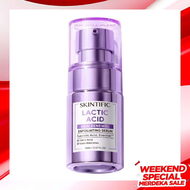 SKINTIFIC L/A S/RENEW EXFLTG SERUM 20ML