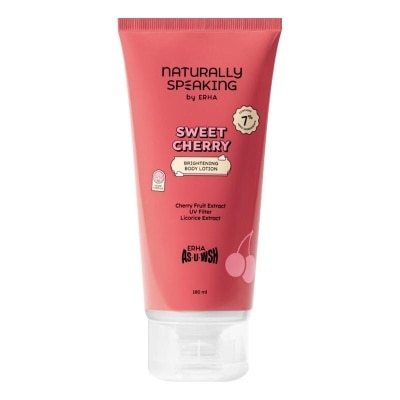 NATURALLY SPEAKING Naturally Speaking Sweet Cherry Brigthening Body Lotion 180 ml