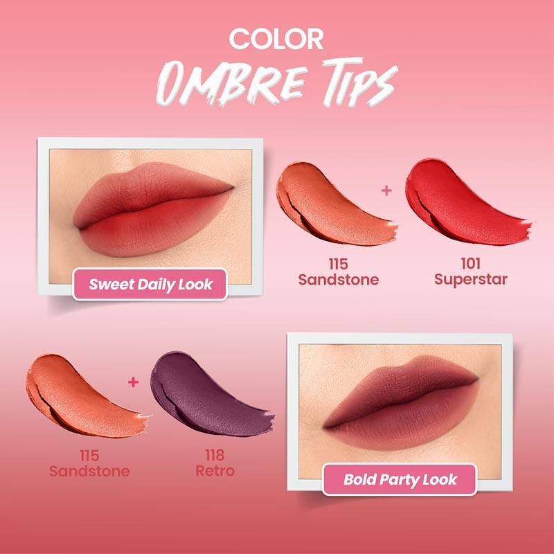 Hanasui Mattedorable Lipstick Noona #105