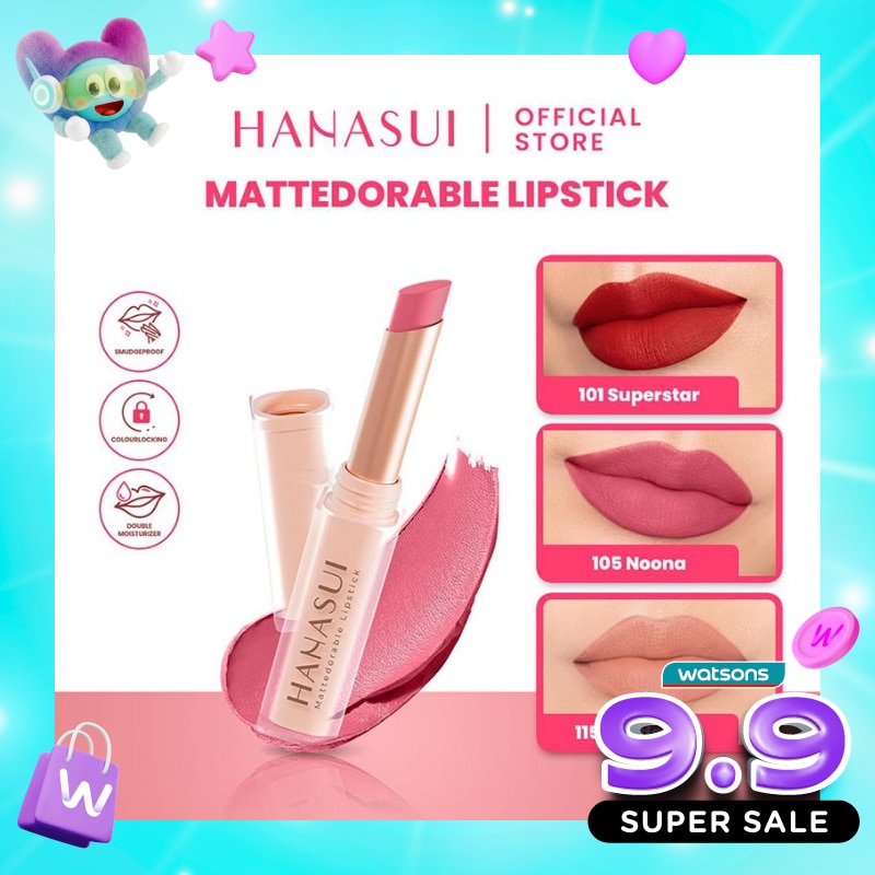 Hanasui Mattedorable Lipstick Noona #105 image