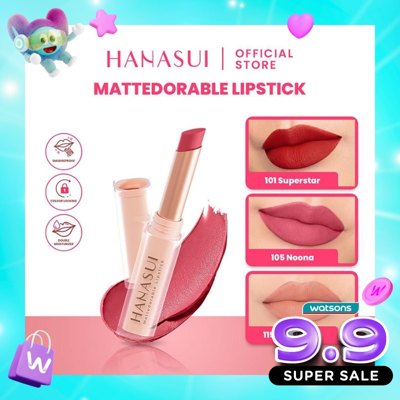 Hanasui Mattedorable Lipstick Pop #107 image