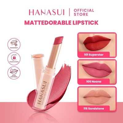 HANASUI Hanasui Mattedorable Lipstick Pop #107