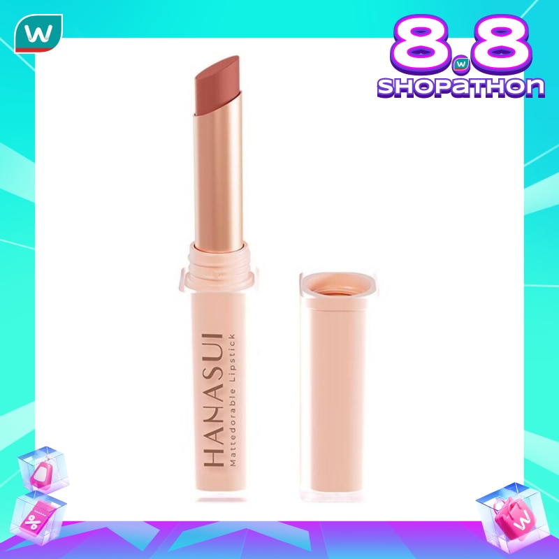 Hanasui Mattedorable Lipstick Peony #111