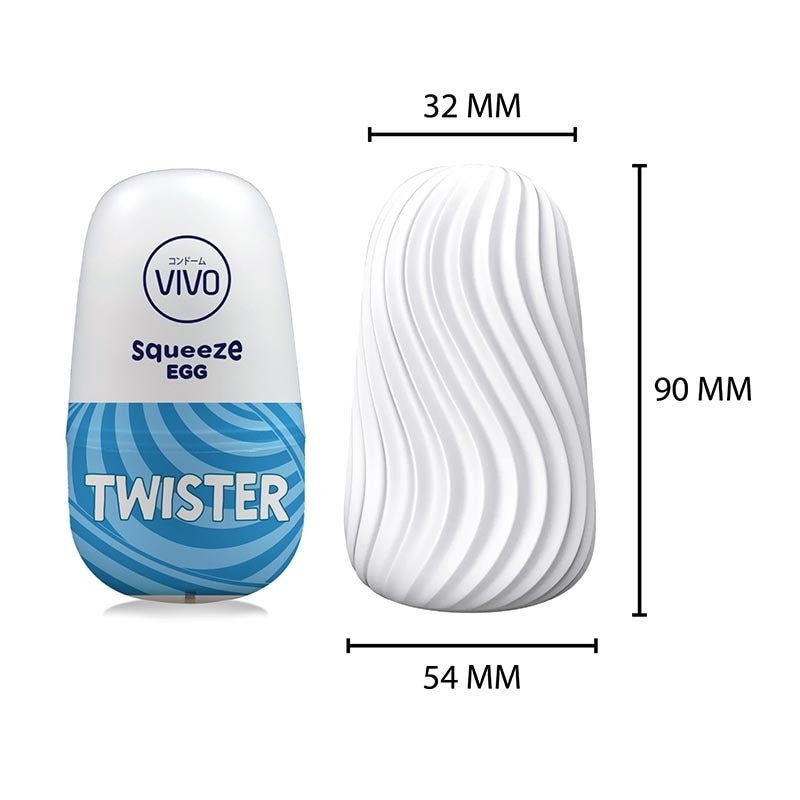 VIVO SQUEEZE EGG - TWISTER 121 GR