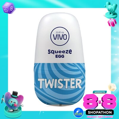 SENSITIF VIVO - VIVO SQUEEZE EGG - TWISTER 121 GR image
