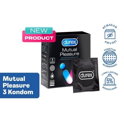 DUREX DUREX MUTUAL PLEASURE 3'S