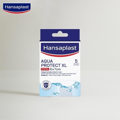 HANSAPLAST Hansaplast Aqua Protect Steril XL 6 x 7cm 5pcs