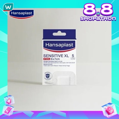 HANSAPLAST H/PLAST SENSITIVE XL 5'S