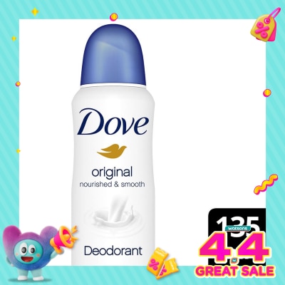 DOVE - Dove Antiperspirant Original Nourished & Smooth 135ml